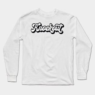 KNOCKOUT Classic Vibe Long Sleeve T-Shirt